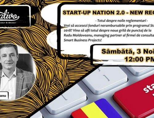 Start-Up Nation – conferinta oamenilor cu spirit antreprenorial